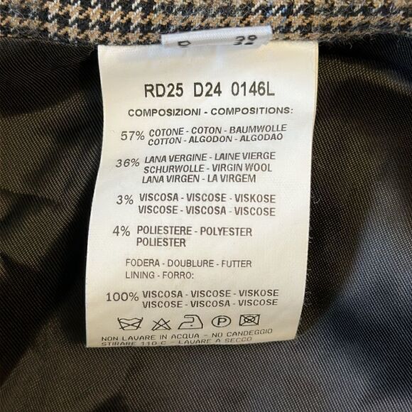 Roberta Scarpa made in Italy women’s ruffle skirt size 44 US 10 - Picture 7 of 11